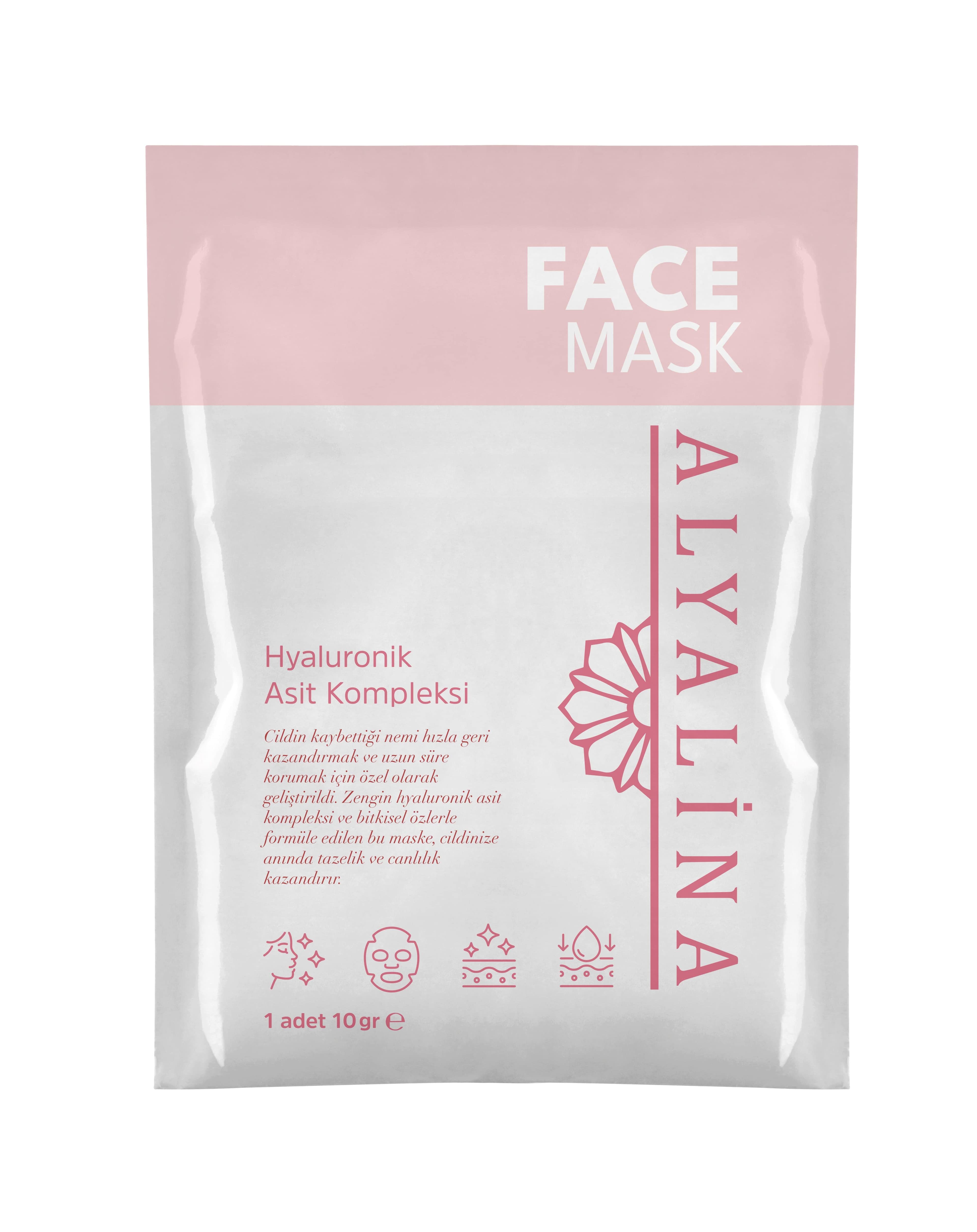Face Mask (Yüz Maskesi) 1 adet 10gr