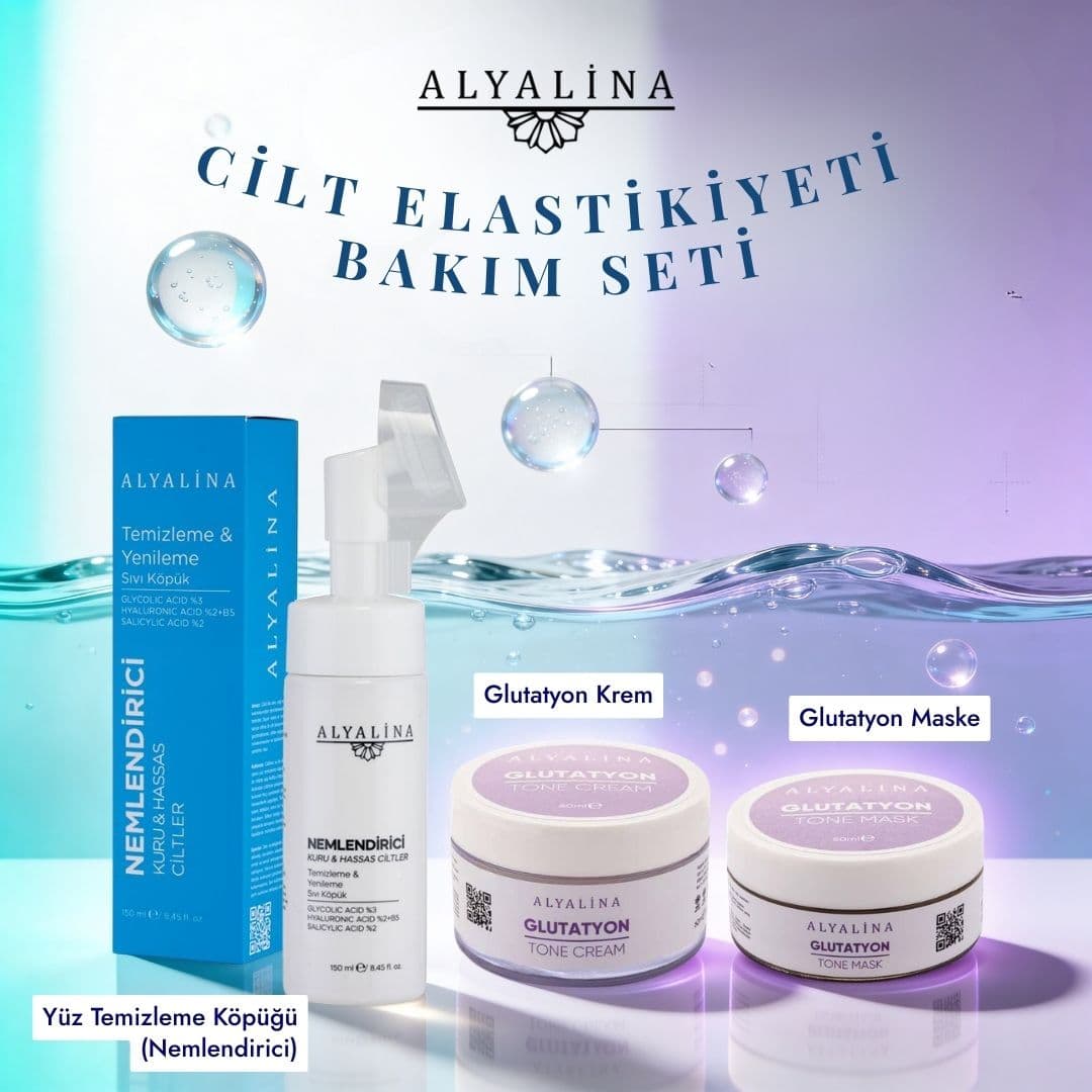 Haziran Kampanyası Yüz Temizleme Köpüğü Nemlendirici Glutatyon Tone Mask Glutatyon Tone Cream