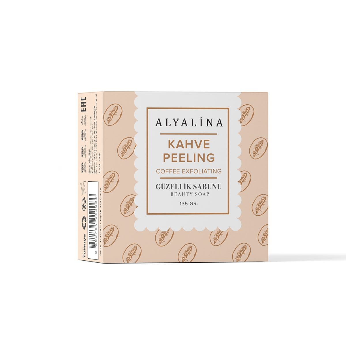 Kahve Peeling Güzellik Sabunu 135 gr.