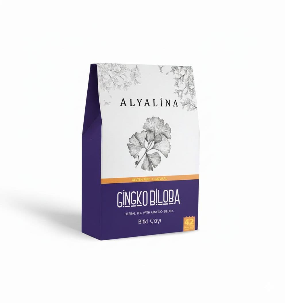 Ginkgo Biloba Karışık Bitki Çayı 42 Adet Süzen Poşet