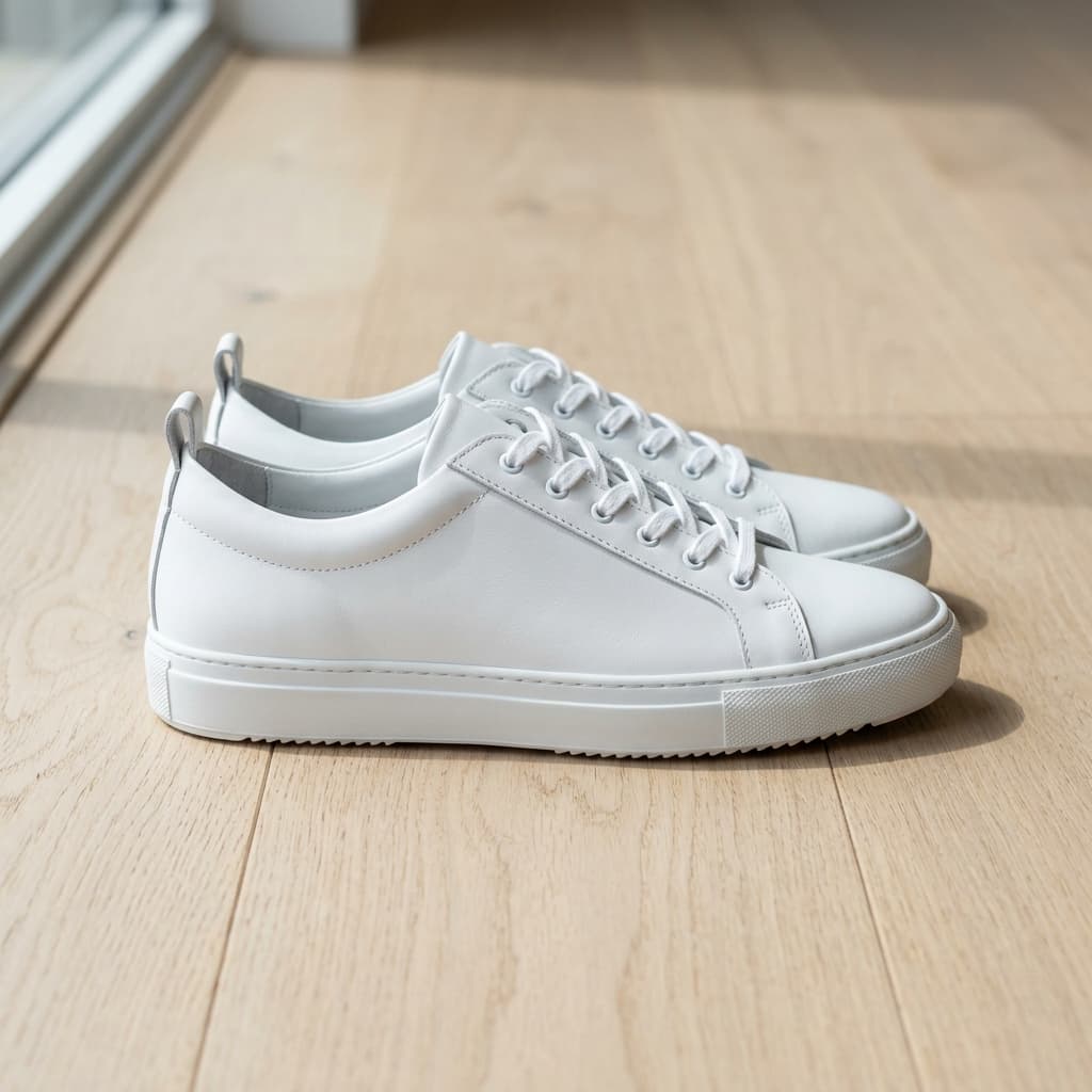 Leather Minimalist Sneakers